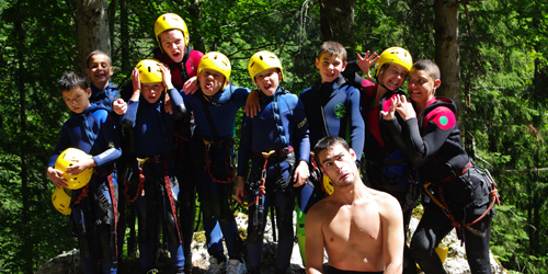 mini-camp escapade canyoning